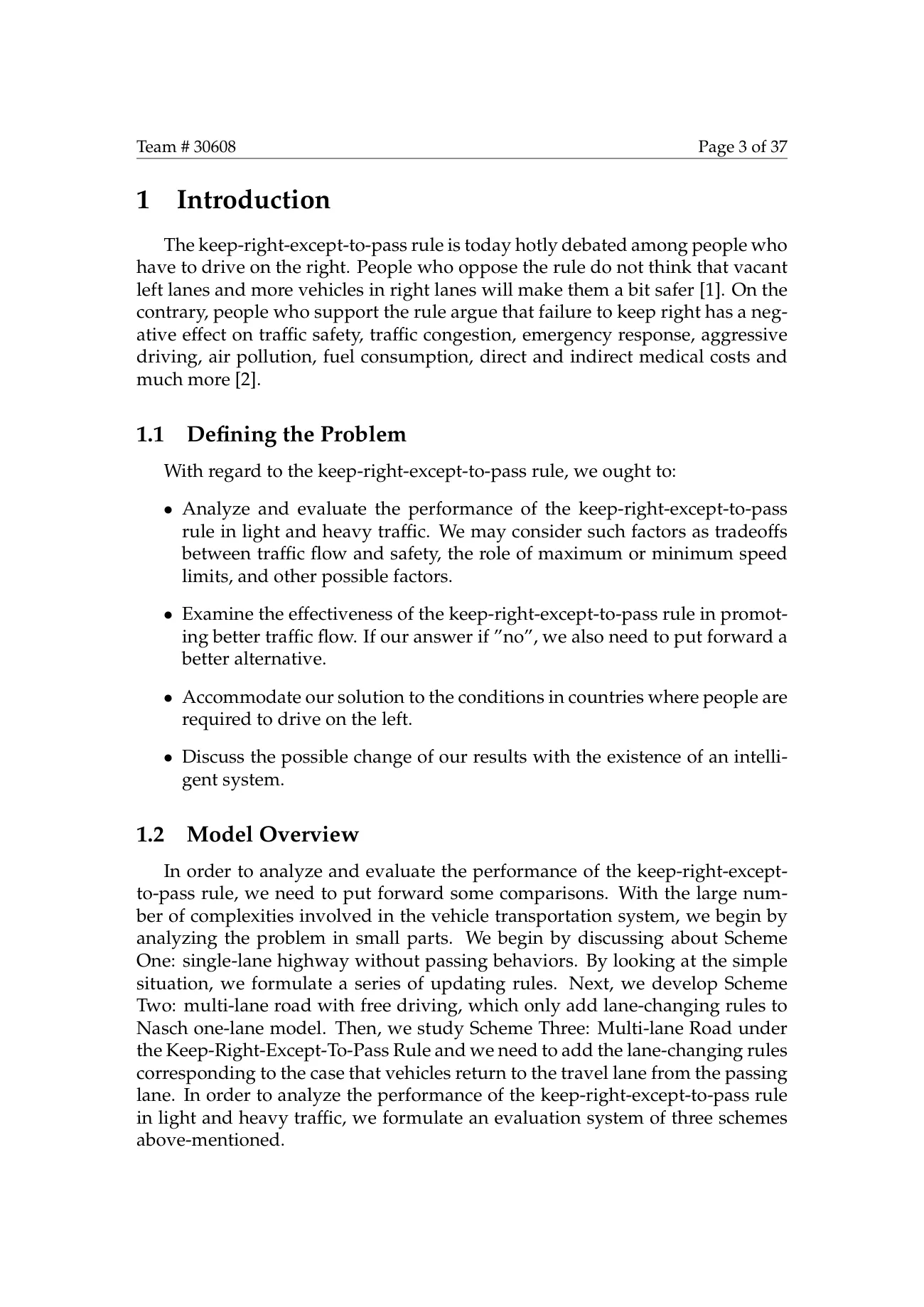 Is it a good rule to keep right except to pass? 第 4 页