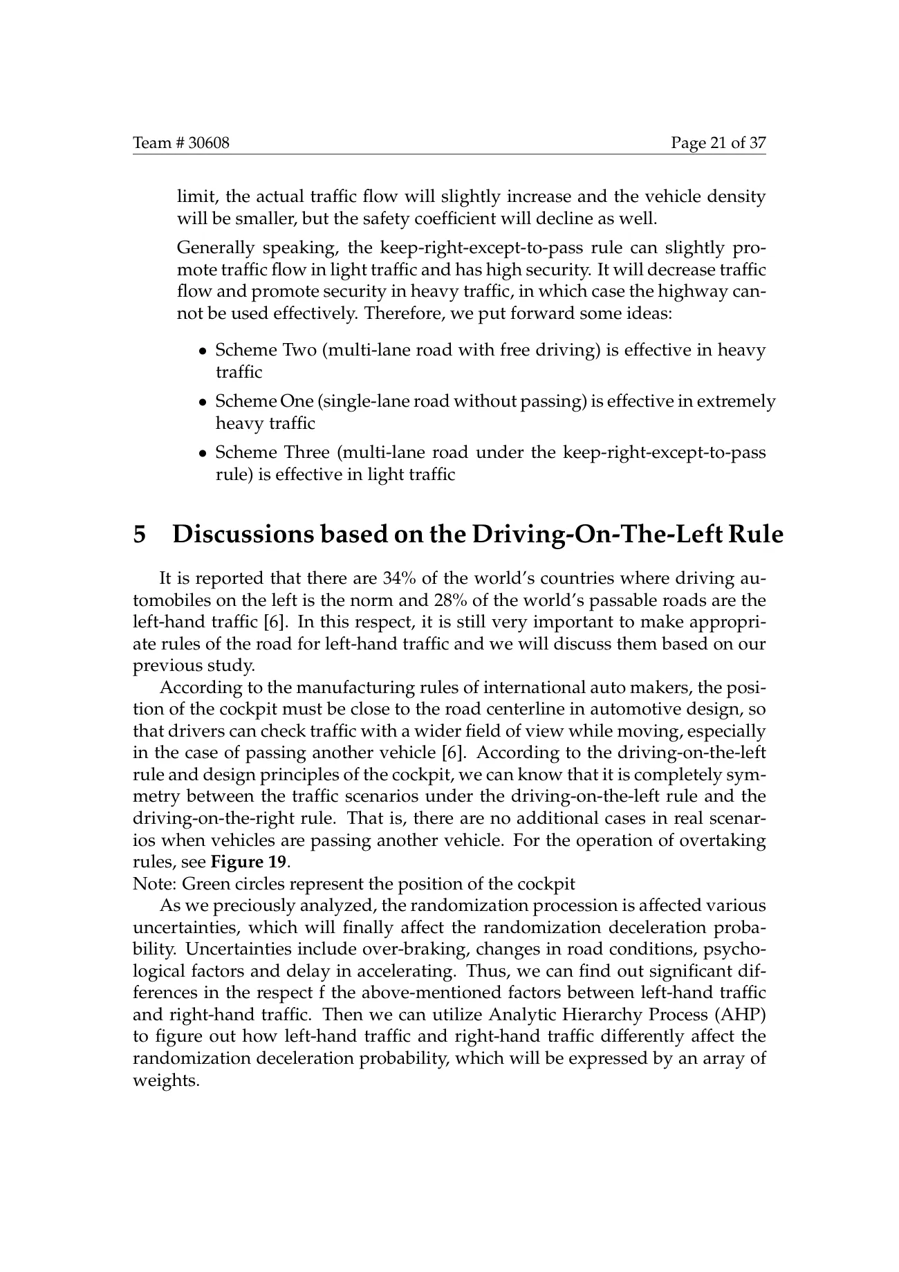 Is it a good rule to keep right except to pass? 第 22 页
